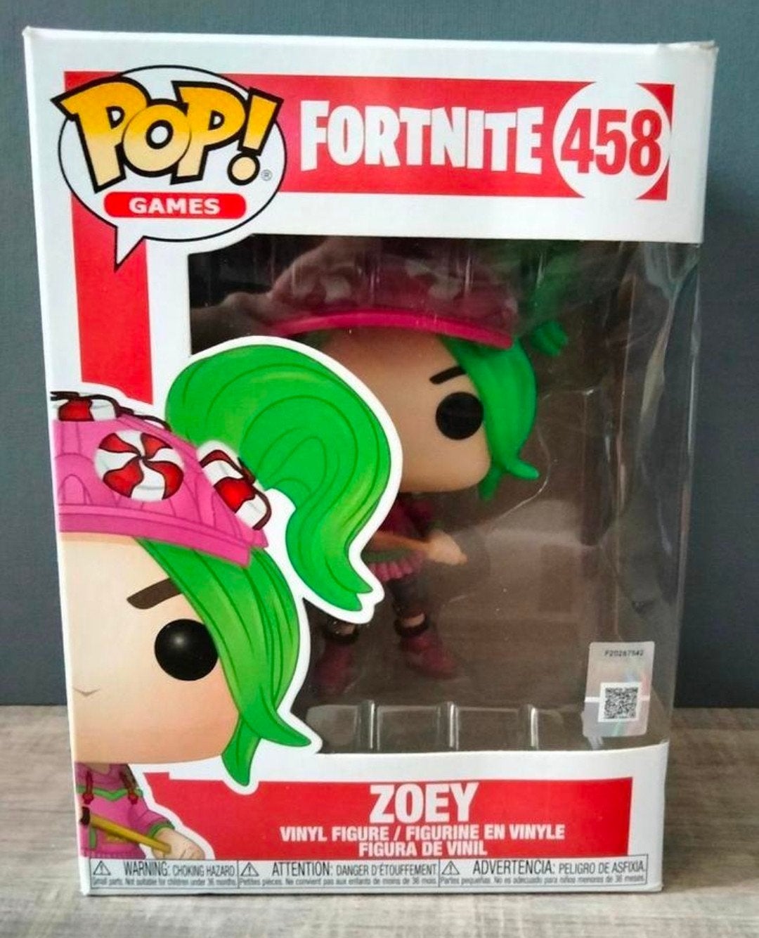 458 Zoey Fortnite Funko Pop, Verzenden, Zo goed als nieuw