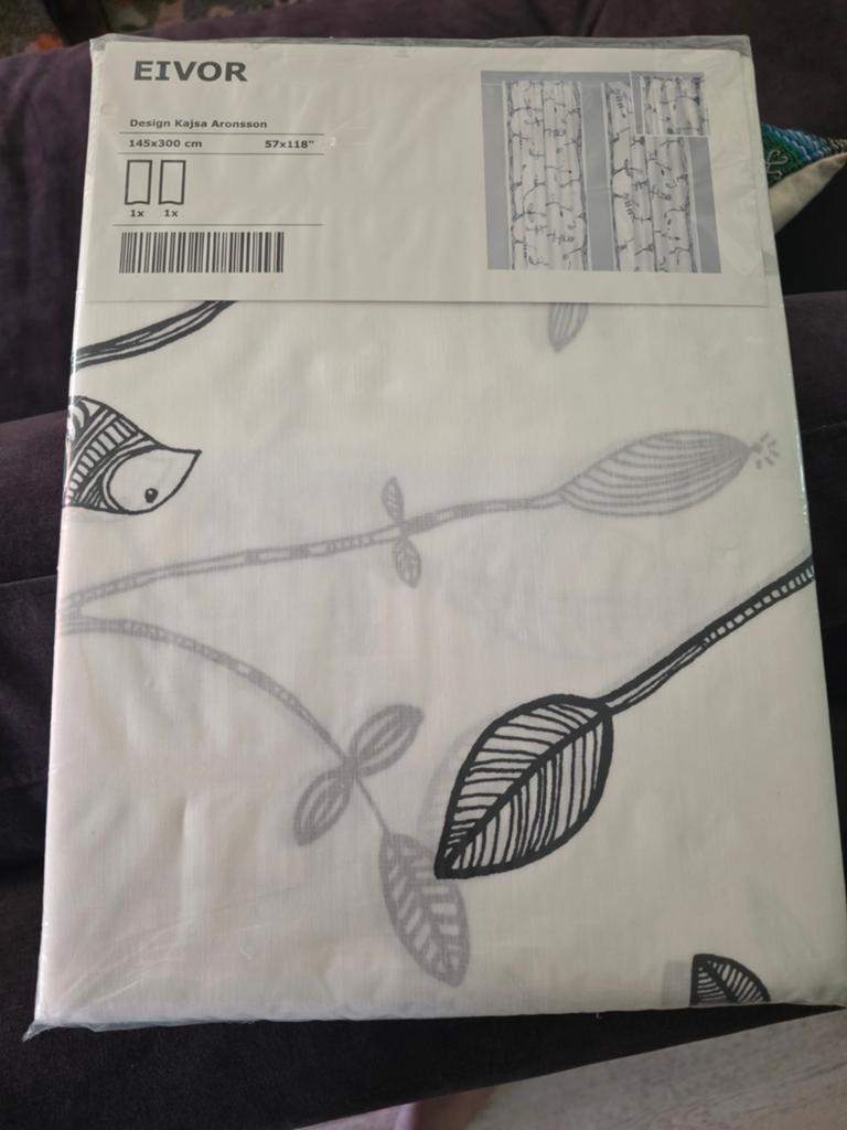 Ikea Eivor gordijnen (design Kajsa Aronsson), Ophalen of Verzenden, Nieuw, 200 cm of meer