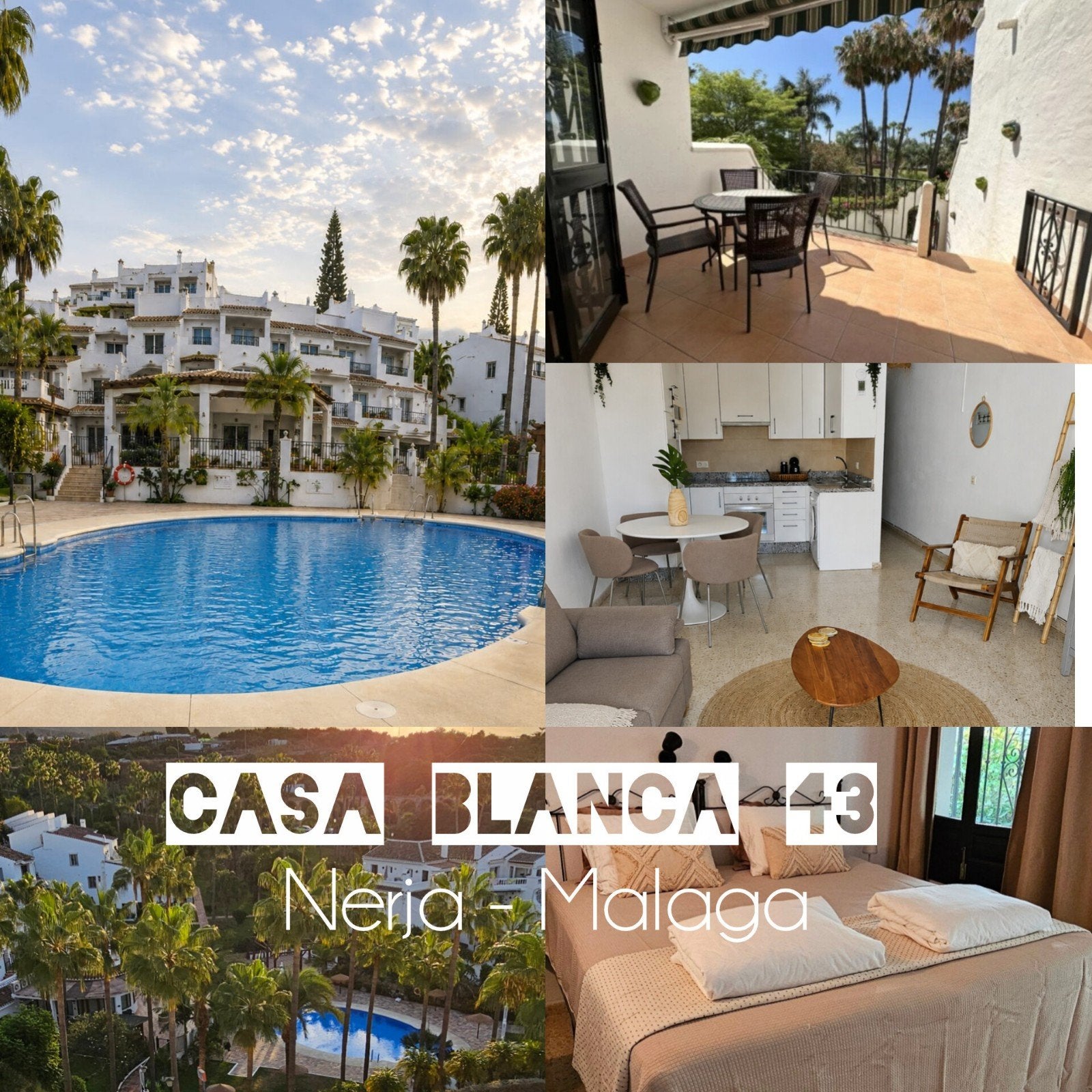 LAST MINUTE DEAL -vakantiehuis Spanje-Andalusie-Nerja-Malaga, Airconditioning, Costa del Sol, Appartement, 1 slaapkamer