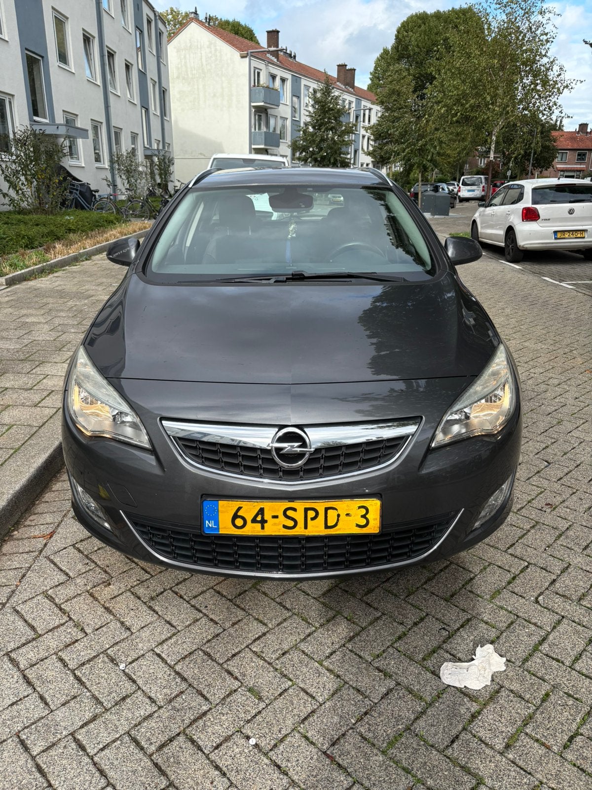 Opel Astra 1.4 74KW Sports Tourer 2011 Grijs, Voorwielaandrijving, Euro 5, 4 cilinders, Origineel Nederlands