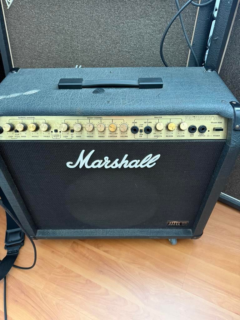 Marshall valvestate 8080, Ophalen of Verzenden, Gebruikt, Gitaar, 50 tot 100 watt