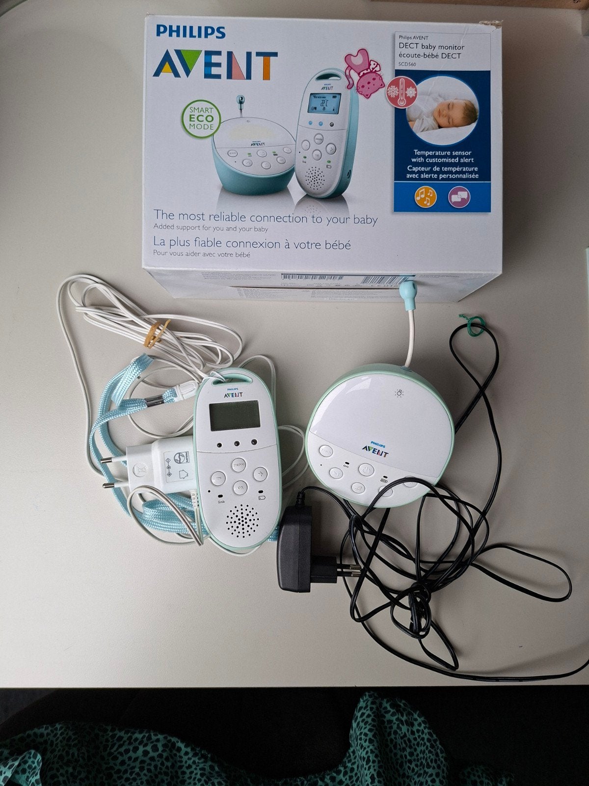 Babyfoon van Avent (Philips), Ophalen of Verzenden, Gebruikt, 250 meter of meer, Terugspreekfunctie