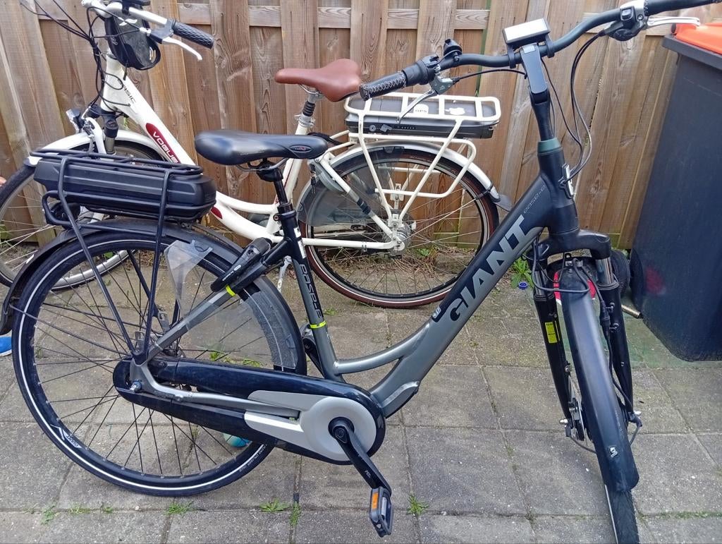 Giant elektrische fiets, Ophalen