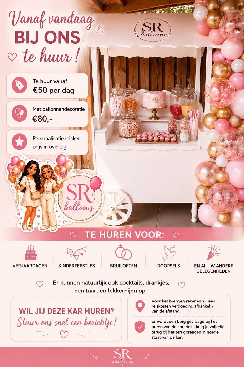 Candy car snoep kar te huur, Ophalen, Zo goed als nieuw, Verjaardag