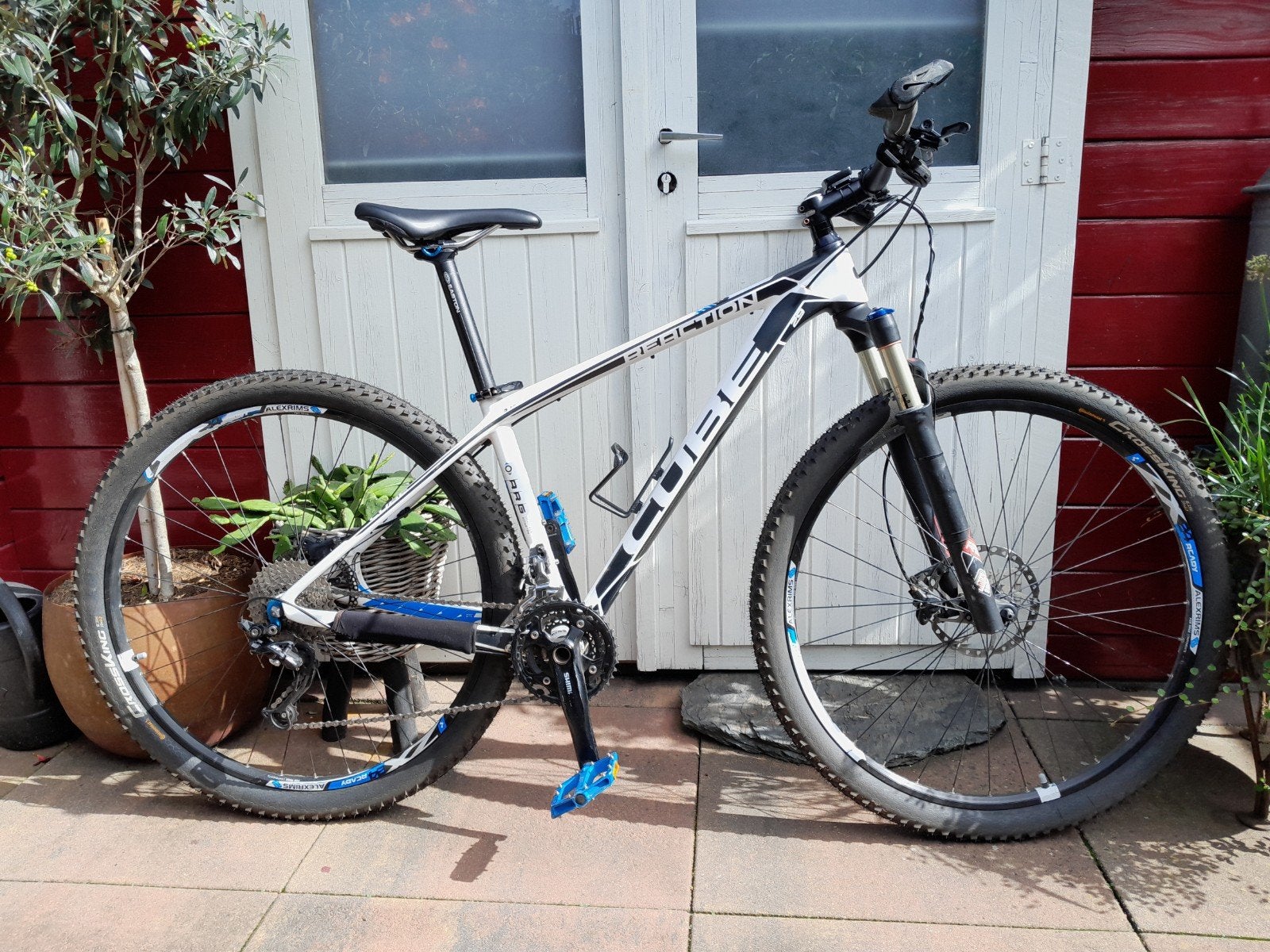 cube 29 reaction pro carbon composite, Fietsen en Brommers, Gebruikt, Heren, 45 tot 49 cm, Ophalen