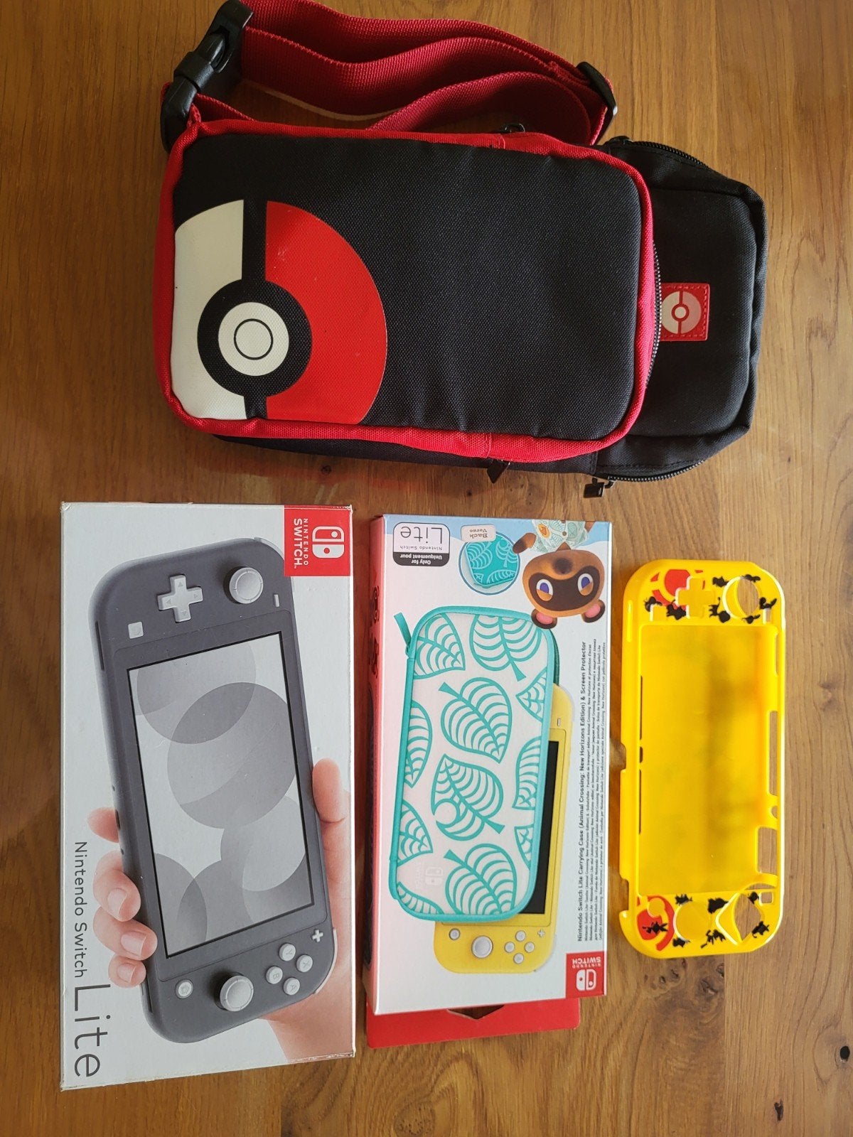 Nieuw: Nintendo switch lite incl. accessoires, Ophalen of Verzenden, Grijs, Zo goed als nieuw
