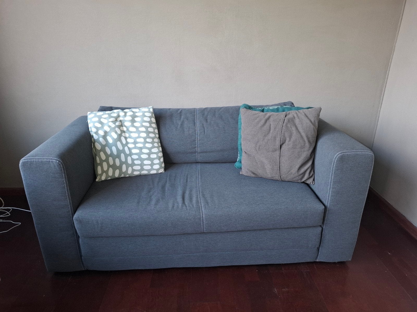 IKEA bankstel (slaapbank) - gratis af te halen, Ophalen, Gebruikt, Tweepersoons, 140 cm