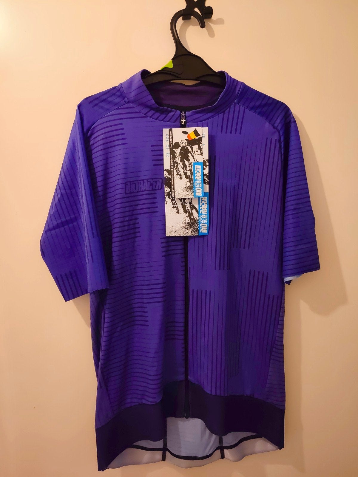 Wielershirt Heren Bioracer L/XL *Nieuw* incl. arm stukken, Ophalen of Verzenden, Nieuw
