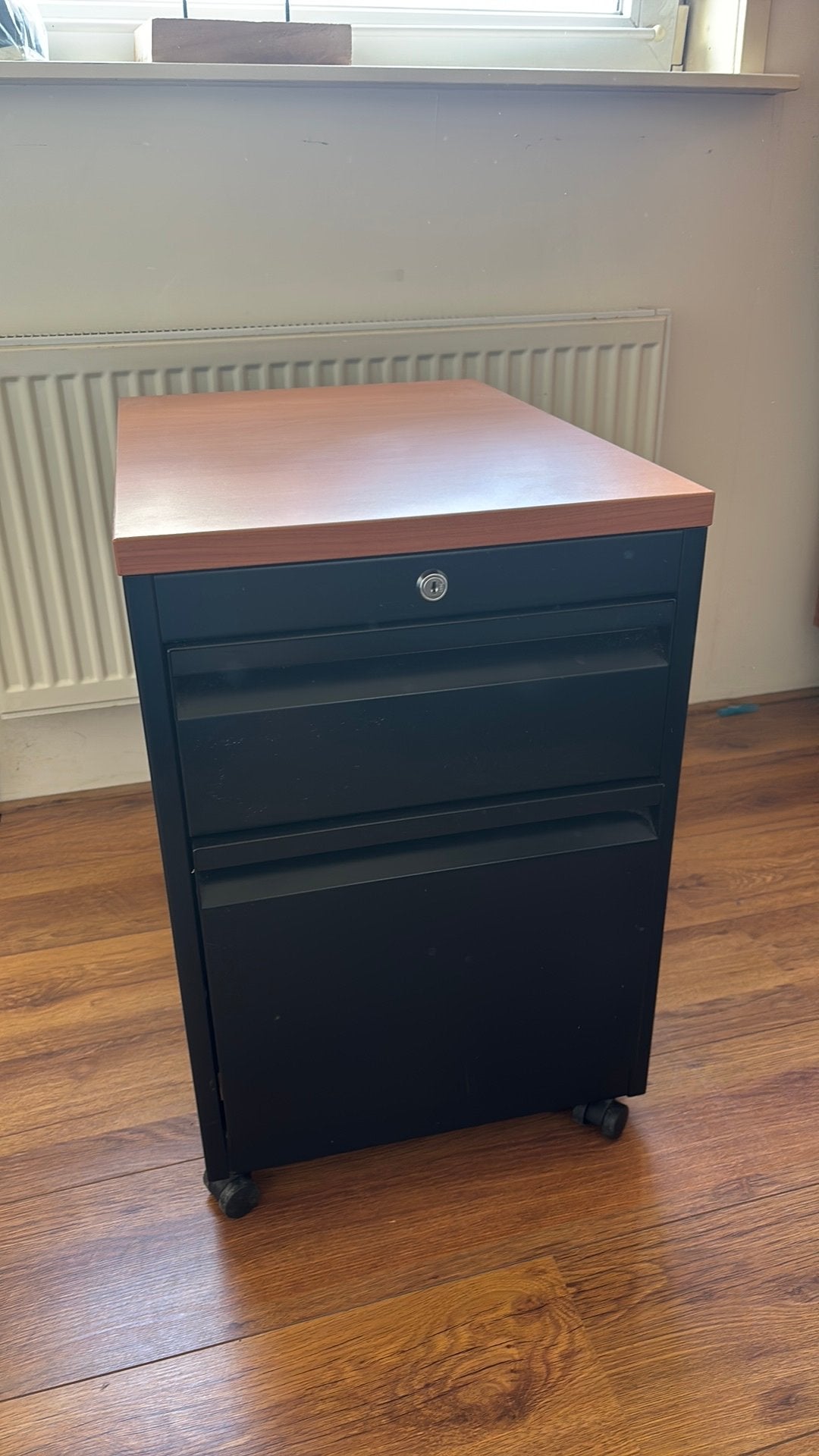 Bureau ladeblok kast / bureauladeblok, Ophalen of Verzenden, Zo goed als nieuw, Minder dan 100 cm, Metaal