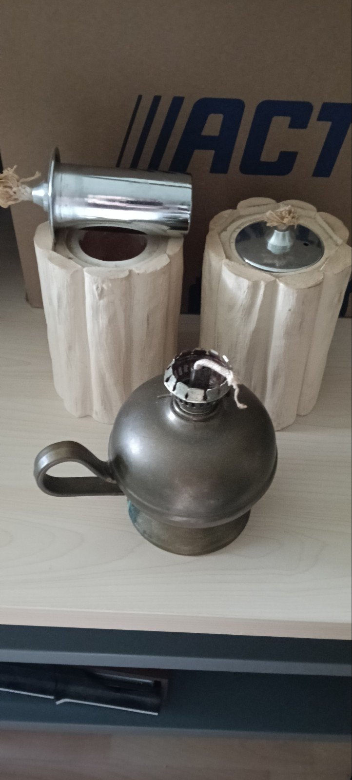 Olie lampen voor buiten, Ophalen, Zo goed als nieuw