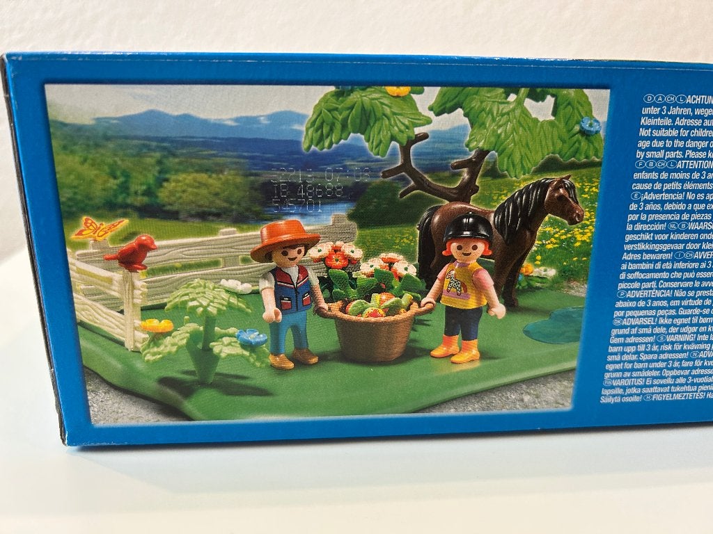Playmobil set ponyweide en hooiwagen 5457 nieuw in doos (20), Ophalen, Complete set, Voertuig, Nieuw