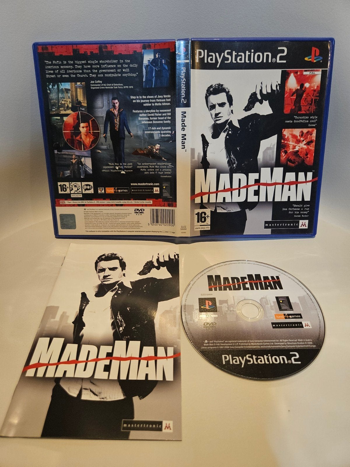 MadeMan PS2, 1 speler, Ophalen of Verzenden, Zo goed als nieuw, Vanaf 3 jaar
