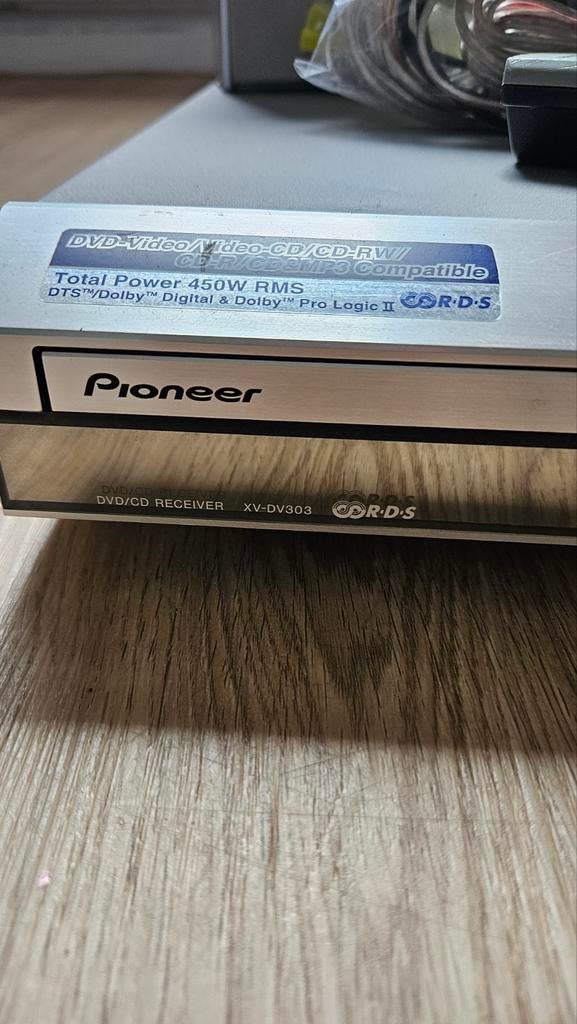 Pioneer XV-DV303 DVD/CD Receiver Home Cinema Set, Ophalen, Gebruikt, 70 watt of meer, Pioneer