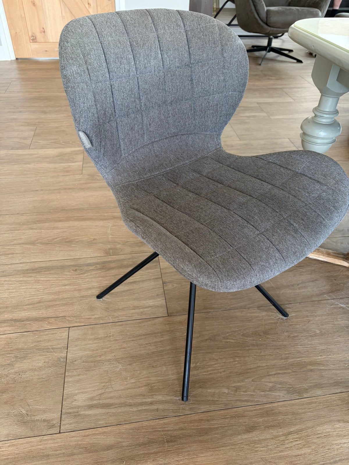 Eetkamerstoelen Zuiver, Ophalen, Gebruikt, Vijf, Zes of meer stoelen, Strak design