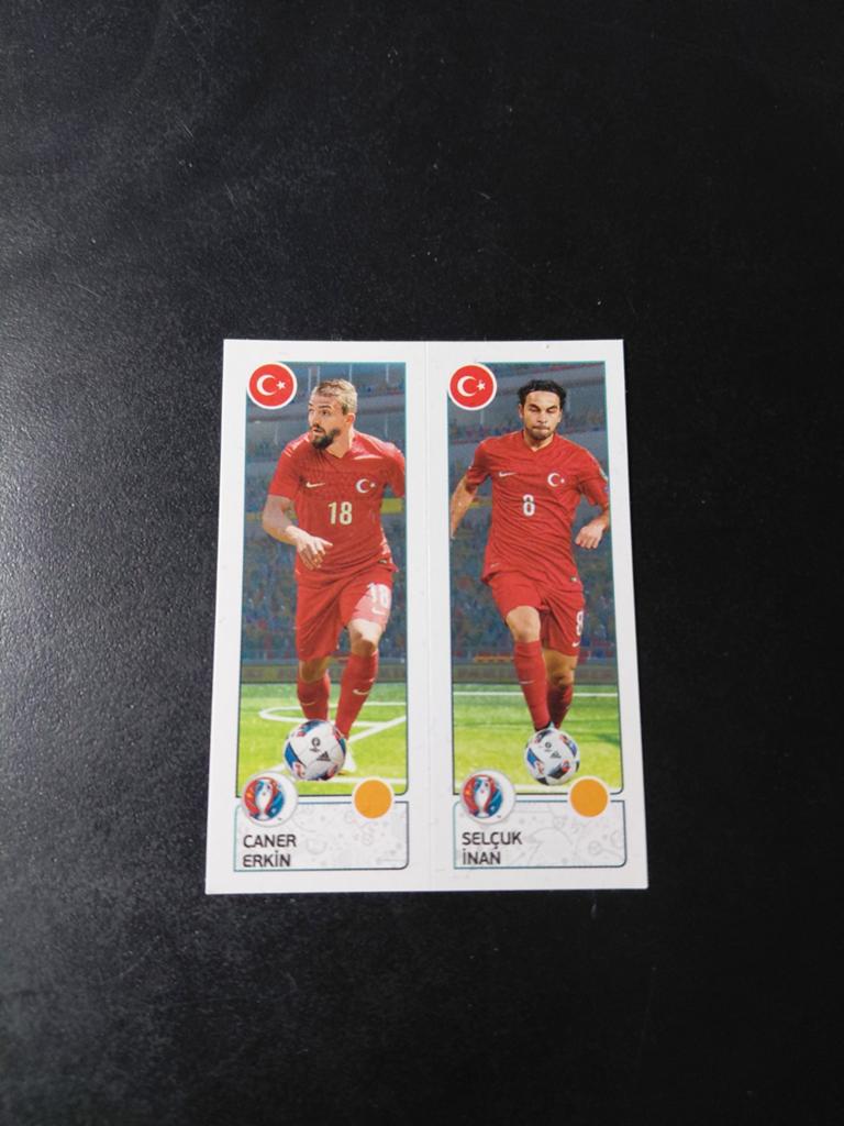 Erkin/inan (turkije) panini ek 2016, Ophalen of Verzenden, Nieuw, Buitenlandse clubs, Poster, Plaatje of Sticker