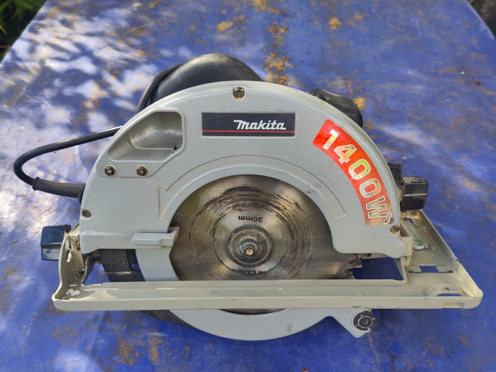 Makita 5705R Cirkelzaag 1400W - Gebruikt, Ophalen, Gebruikt, Cirkelzaag, Makita