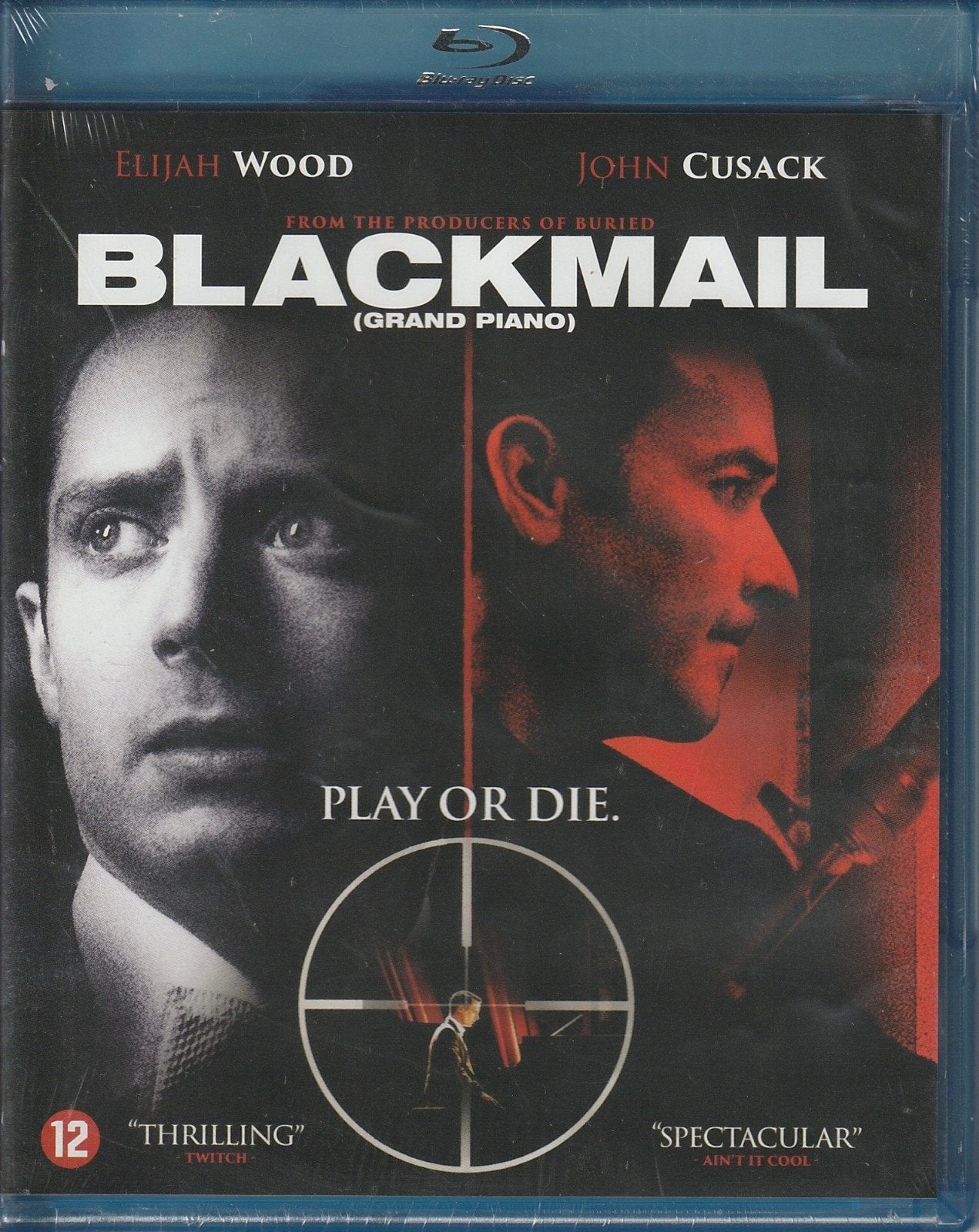 Blackmail / Grand Piano (2013) NL Blu-ray Elijah Wood NIEUW!, Engels, Verzenden, Nederlands, Film