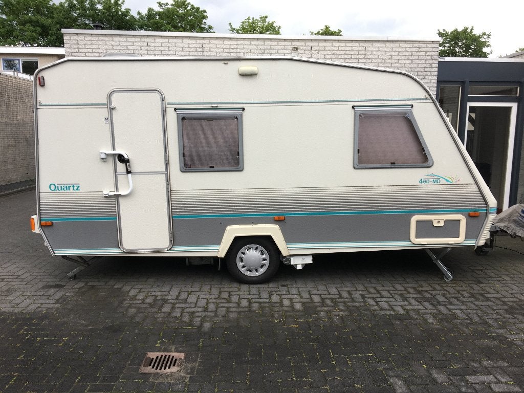 Caravan, Caravans en Kamperen, Caravans, Particulier, tot en met 4, 750 - 1000 kg, Standaardzit, Beyerland, 2 aparte bedden, Dwarsbed