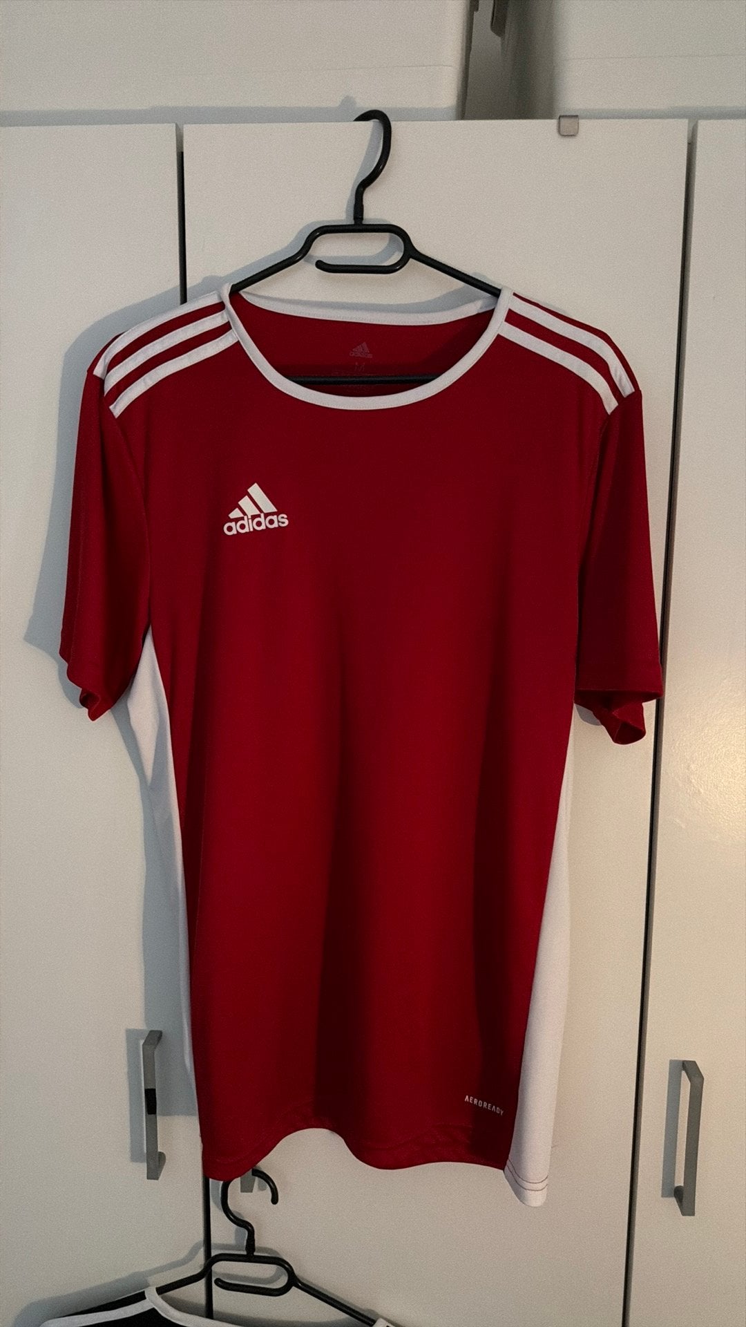 Rood adidas shirt, Ophalen, Zo goed als nieuw, Rood, Algemeen