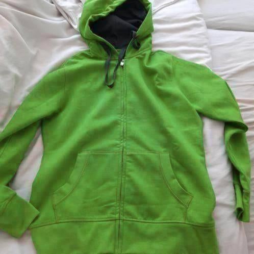Fel groen vest maat l als nieuw, Kleding | Dames, Truien en Vesten, Verzenden, Zo goed als nieuw, Maat 42/44 (L), Groen
