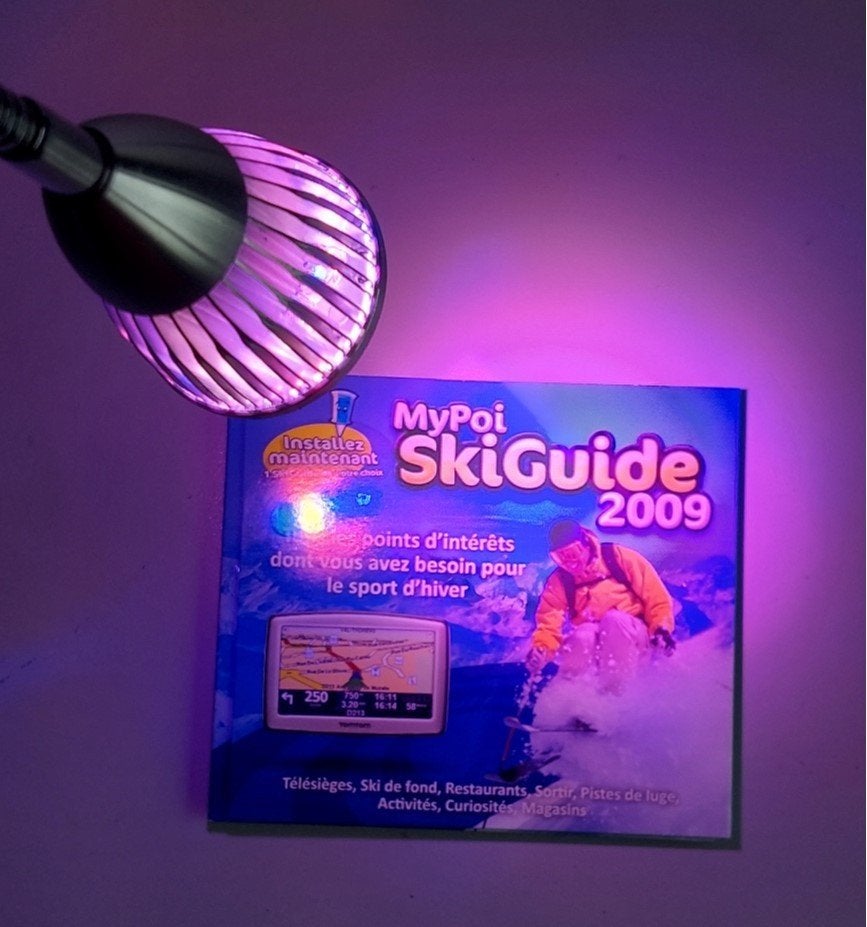 Bureaulamp met meerkleurige ledverlichting, Ophalen of Verzenden, Zo goed als nieuw