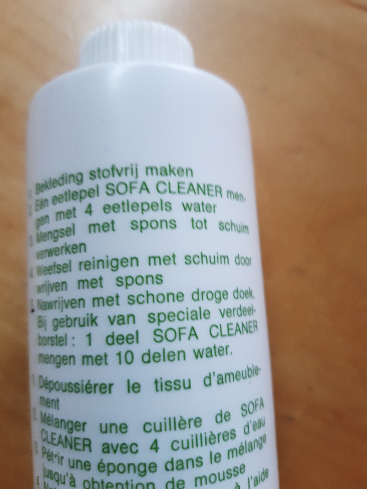 4 flacons, 200 ml, Farmer Sofa Cleaner, Ophalen of Verzenden, Schoonmaakmiddel