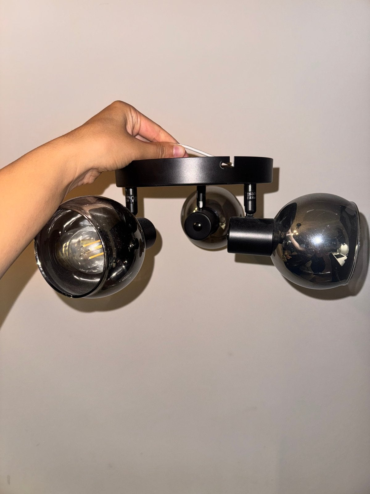 Plafond lamp, Ophalen, Zo goed als nieuw