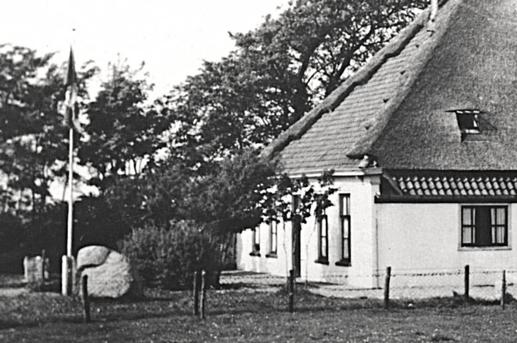 983587 Texel Jr 60 Jeugdherberg Panorama Gelopen met zegel, Ophalen of Verzenden, 1960 tot 1980, Gelopen, Waddeneilanden