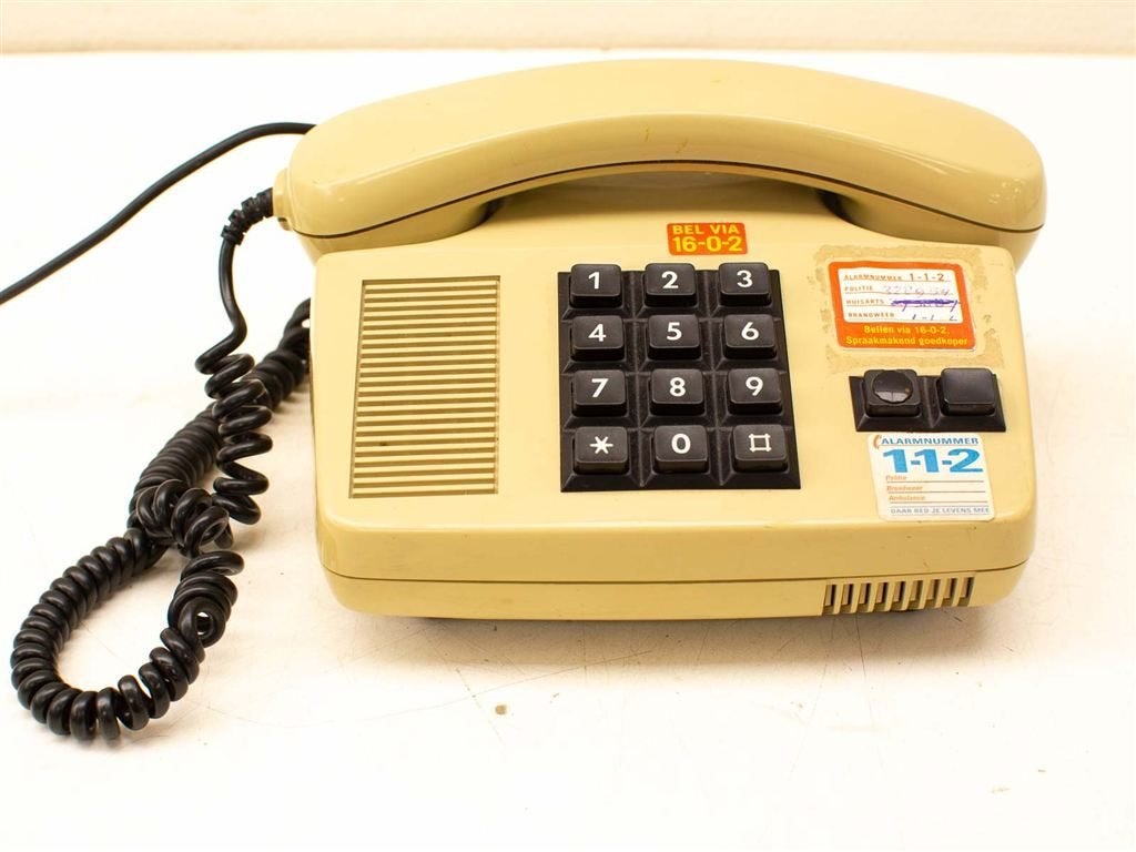 PTT druktoets telefoon 30702, Telecommunicatie, Vaste telefoons | Niet Draadloos, Ophalen of Verzenden, Gebruikt