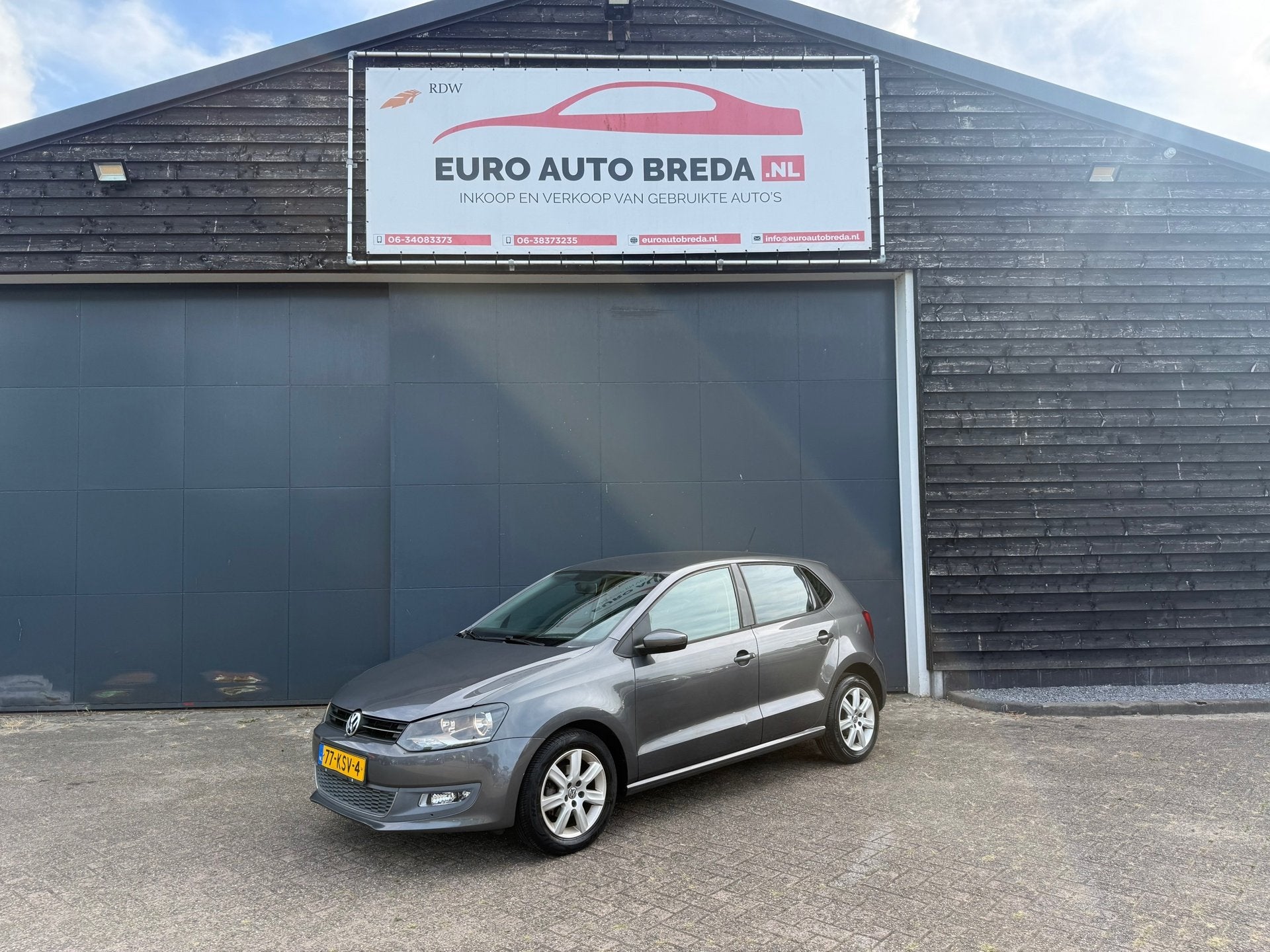 Volkswagen Polo 1.4-16V Highline Automaat, Auto's, Volkswagen, Euro 5, 86 pk, 4 cilinders, Origineel Nederlands