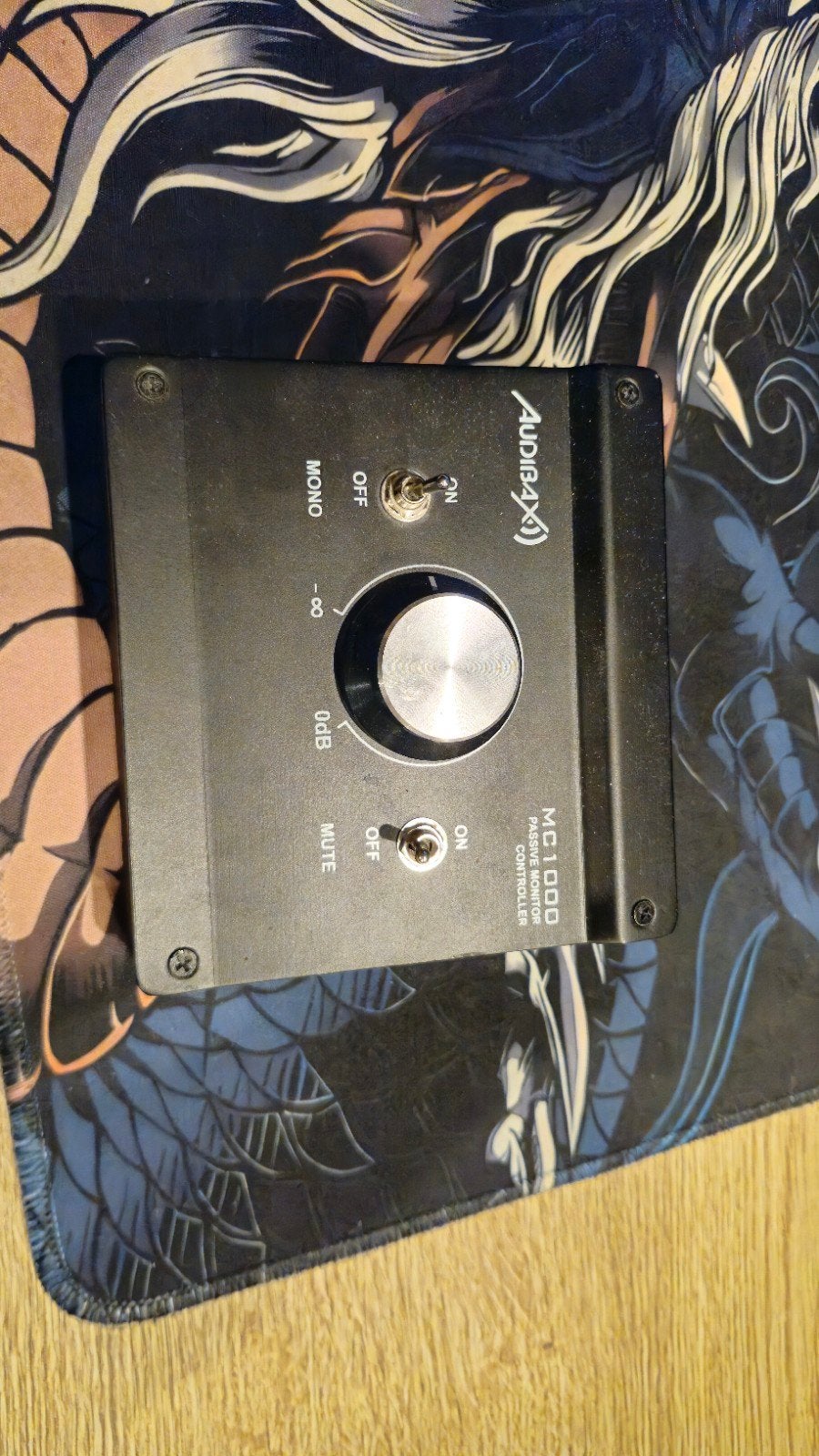 Passieve Monitor Controller - Audiolink MC1000, Muziek en Instrumenten, Mengpanelen, Ophalen of Verzenden, Zo goed als nieuw, Minder dan 5 kanalen