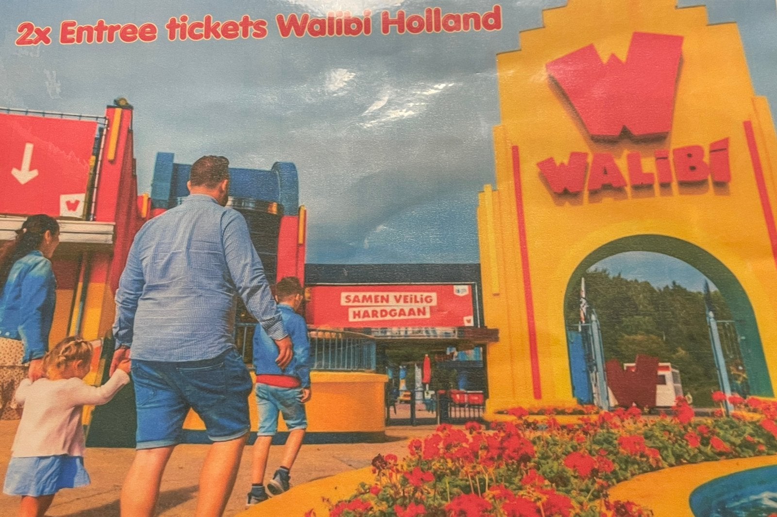 2 Kaarjes Walibi, Twee personen, Overige soorten, Pretpark