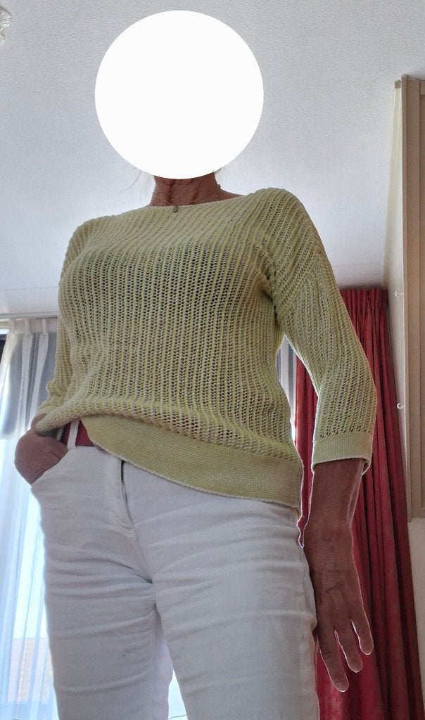 Katoenen zomertrui, Kleding | Dames, Truien en Vesten, Maat 38/40 (M), Meerkleurig, Ophalen of Verzenden, Zo goed als nieuw