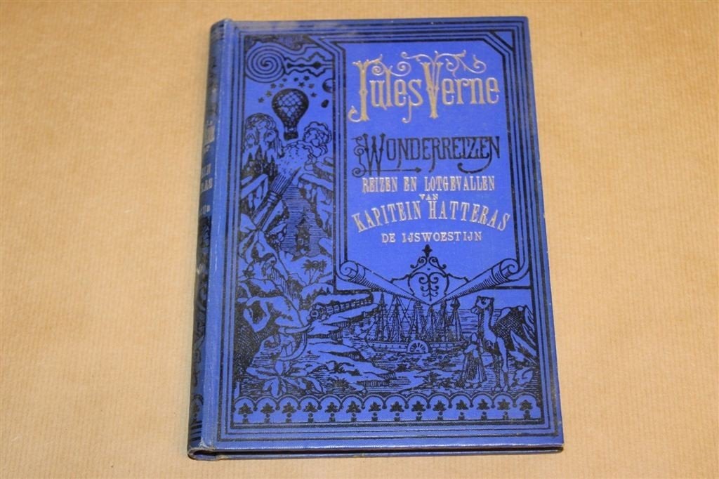 Kapitein Hatteras Deel 2 — Verne Wonderreizen Elsevier 1920, Boeken, Ophalen of Verzenden, Gelezen