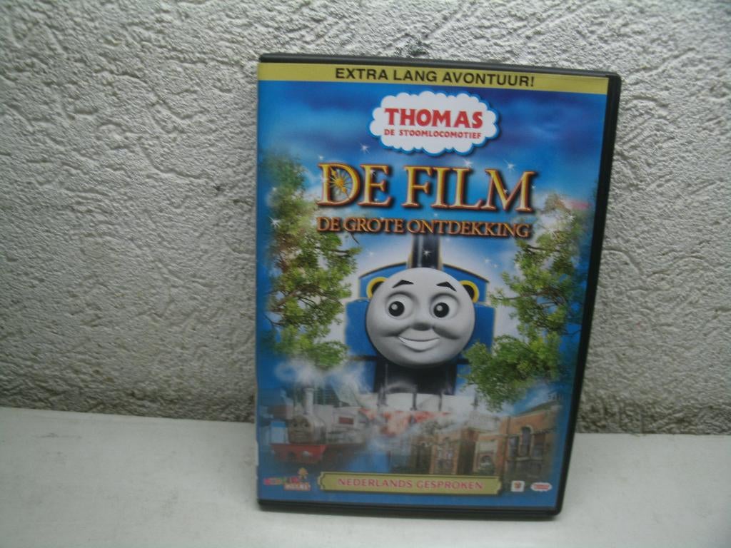 dvd 280k thomas de film de grote ontdekking, Alle leeftijden, Ophalen of Verzenden, Zo goed als nieuw
