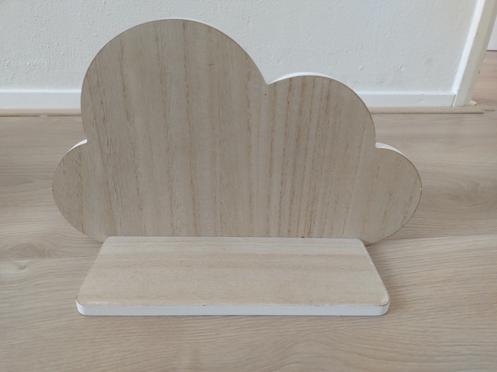 Twee wandplankjes panda en wolk, Huis en Inrichting, Woonaccessoires | Krantenbakken en Lectuurbakken, Ophalen, Nieuw
