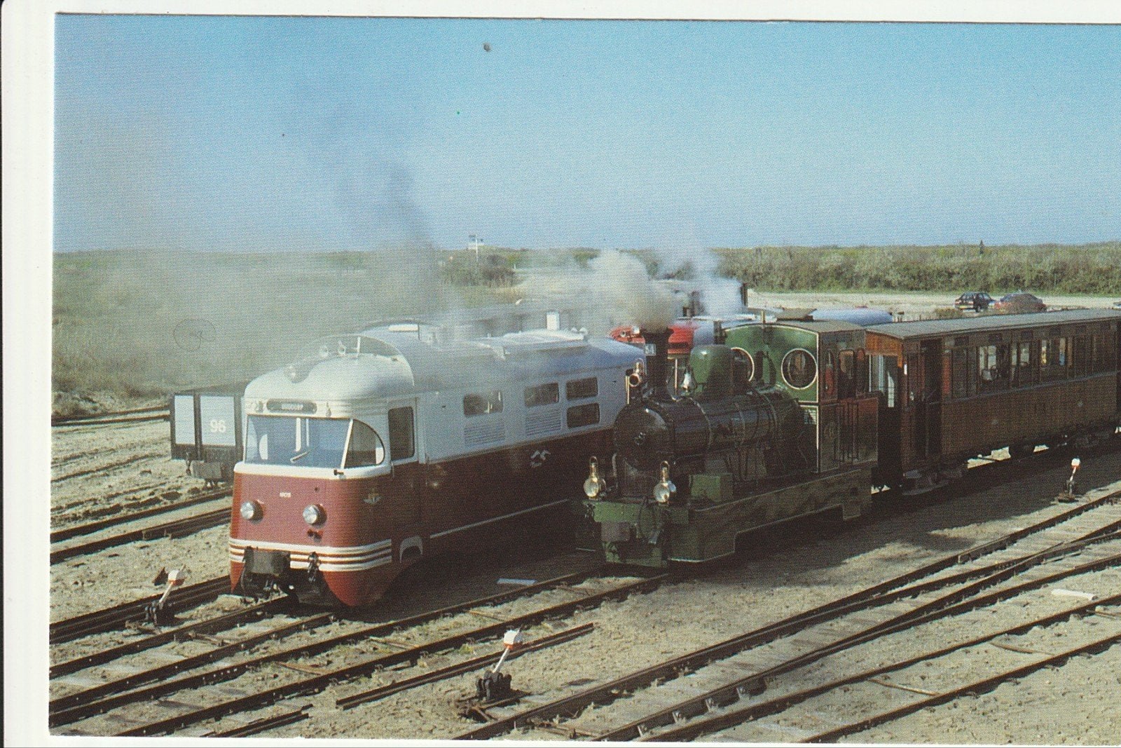 OUDDORP EMPLACEMENT TRAMREMISE DIESELLOC MEEUW STOOMLOC 54, Ophalen of Verzenden, 1980 tot heden, Ongelopen, Zuid-Holland