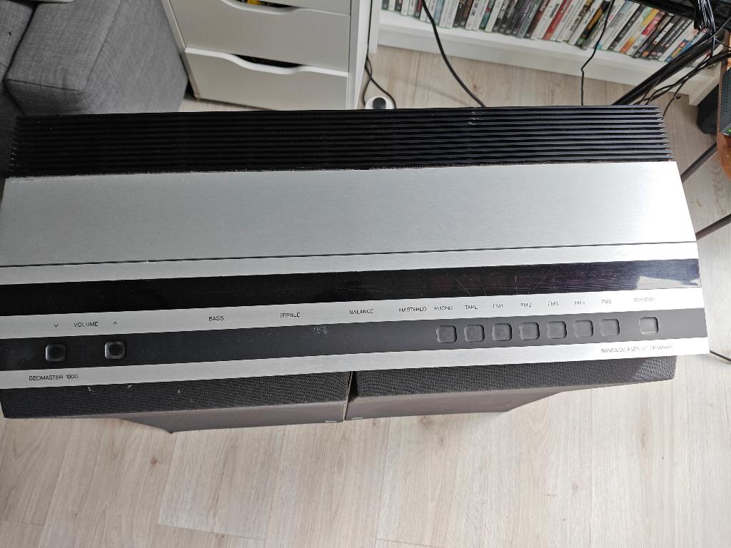 Bang & Olufsen Beomaster 1900 — Restauratieproject, Audio, Tv en Foto, Overige merken, Gebruikt, Ophalen of Verzenden, Minder dan 60 watt