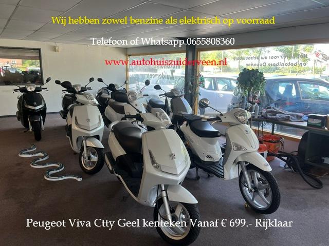 Peugeot Vivacity 50 scooters meerdere op voorraad staan, Fietsen en Brommers, Gebruikt, Benzine, Peugeot