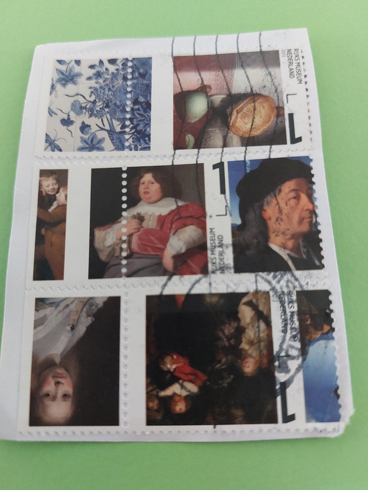 2013 Nederland onafgeweekte postzegels, Verzenden