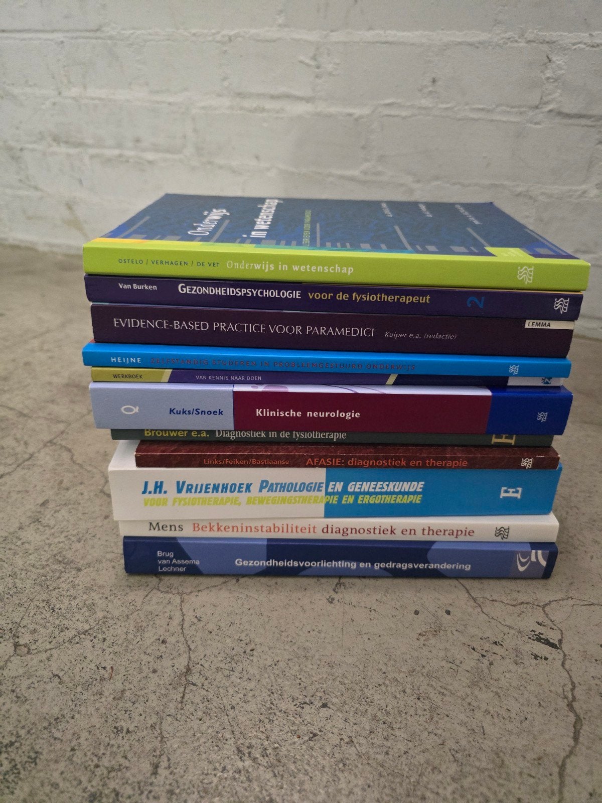 Fysiotherapie boeken - Diverse titels, Boeken, Ophalen of Verzenden
