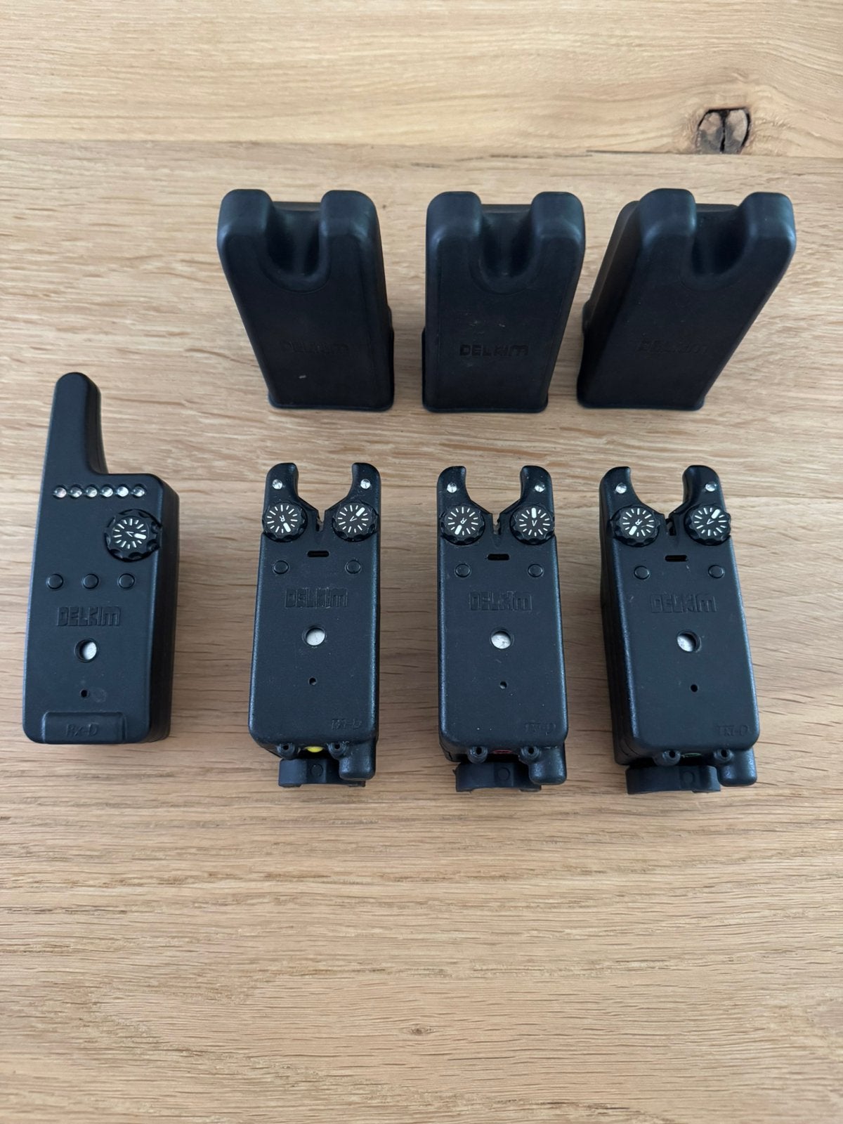 Delkim TXI-D set karpervissen, Ophalen of Verzenden, Zo goed als nieuw, Complete set