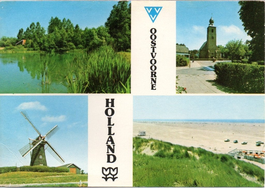 Oostvoorne  Groeten uit, Ophalen of Verzenden, Gelopen, Zuid-Holland