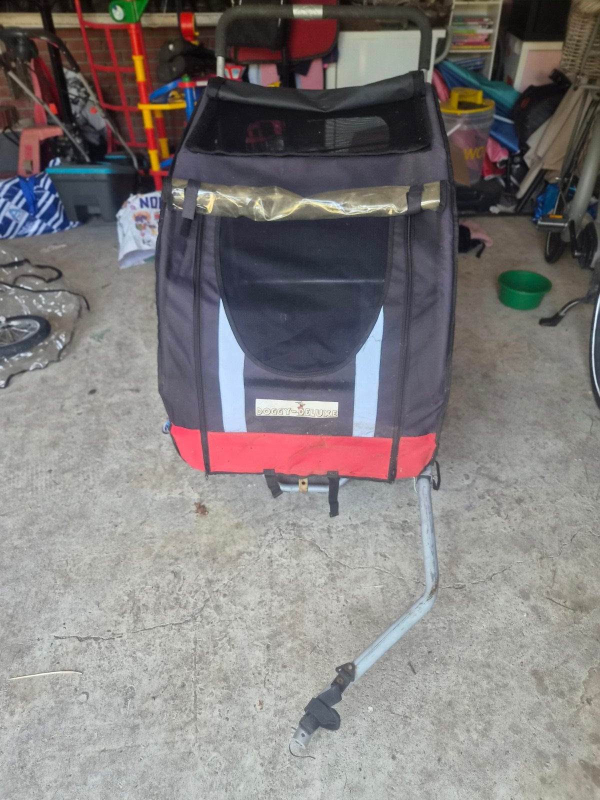 Doggy deluxe honden fiets kar tot 80 KG, Ophalen, Hondenkar