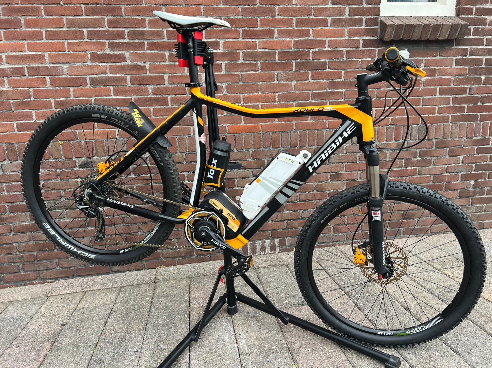 Haibike XDURO SL E-MTB  26” (weinig Km) Bosch middenmotor, Zo goed als nieuw, 51 tot 55 cm, 50 km per accu of meer, Ophalen
