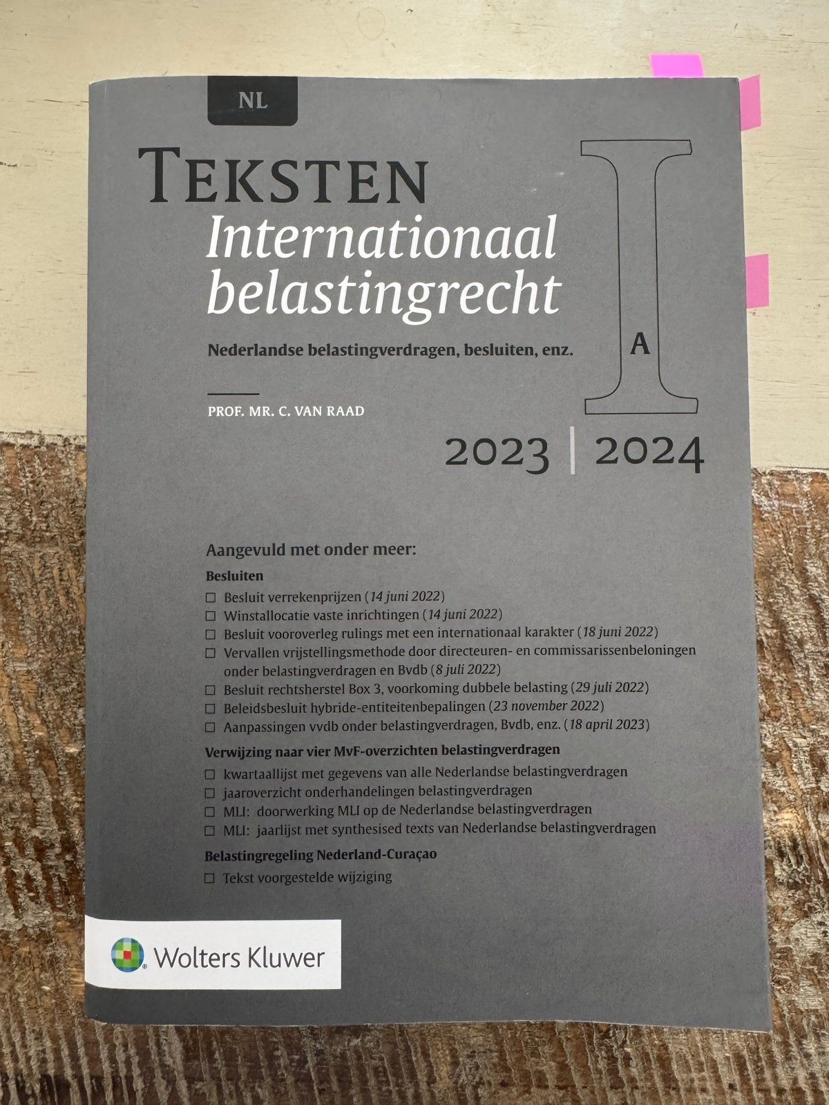 Teksten Internationaal belastingrecht 2023/2024, Boeken, Studieboeken en Cursussen, Ophalen of Verzenden, Gamma, Gelezen, HBO