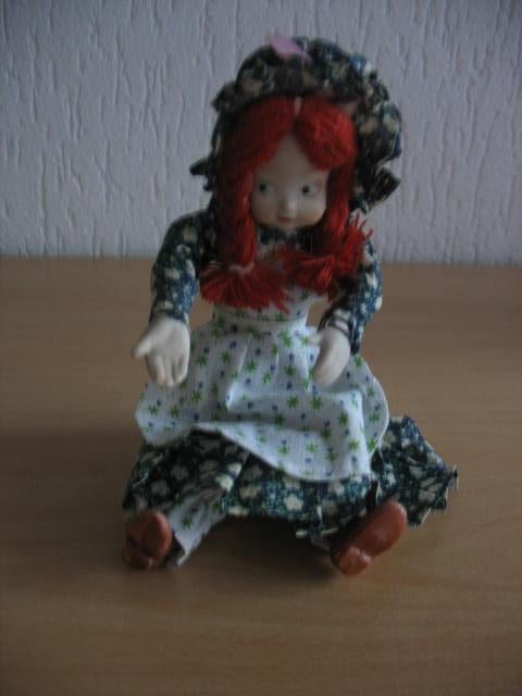 porselein doll pop, Verzamelen, Ophalen of Verzenden, Zo goed als nieuw, Pop
