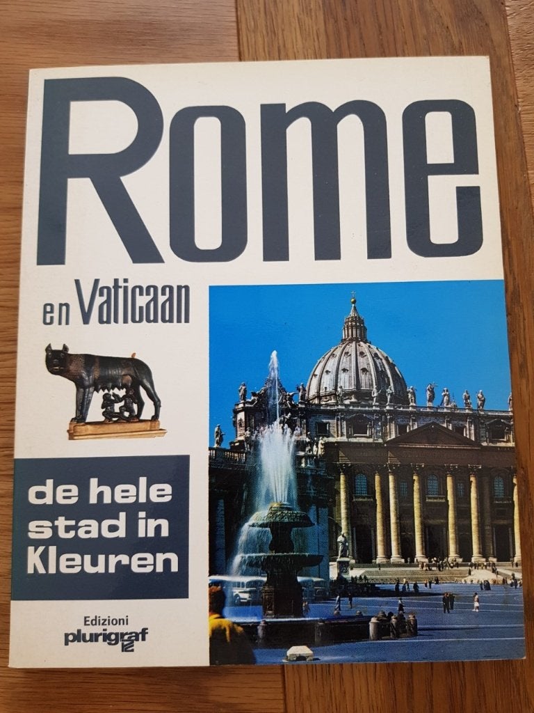 Rome en Vaticaan - de hele stad in kleuren, Verzenden, Europa, 20e eeuw of later, Gelezen