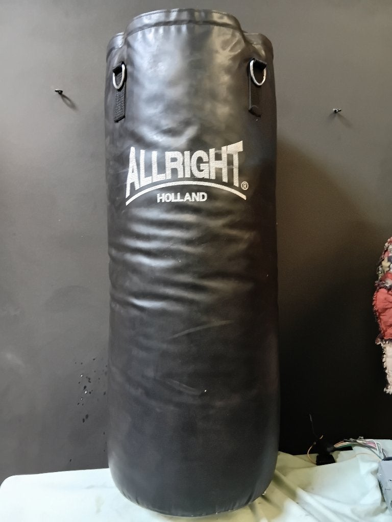 Bokszak "Allright" met ophang ketting, Ophalen, Gebruikt, Bokszak