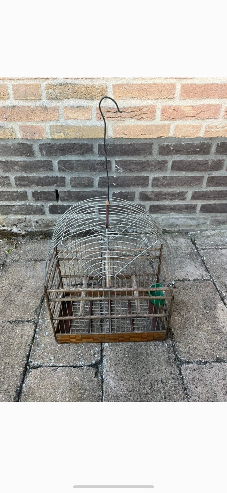 Twatwa Picolet kooi klein formaat gebruikt, Ophalen of Verzenden, Gebruikt, Hout, Vogelkooi